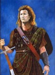 Mel Gibson as William Wallace
